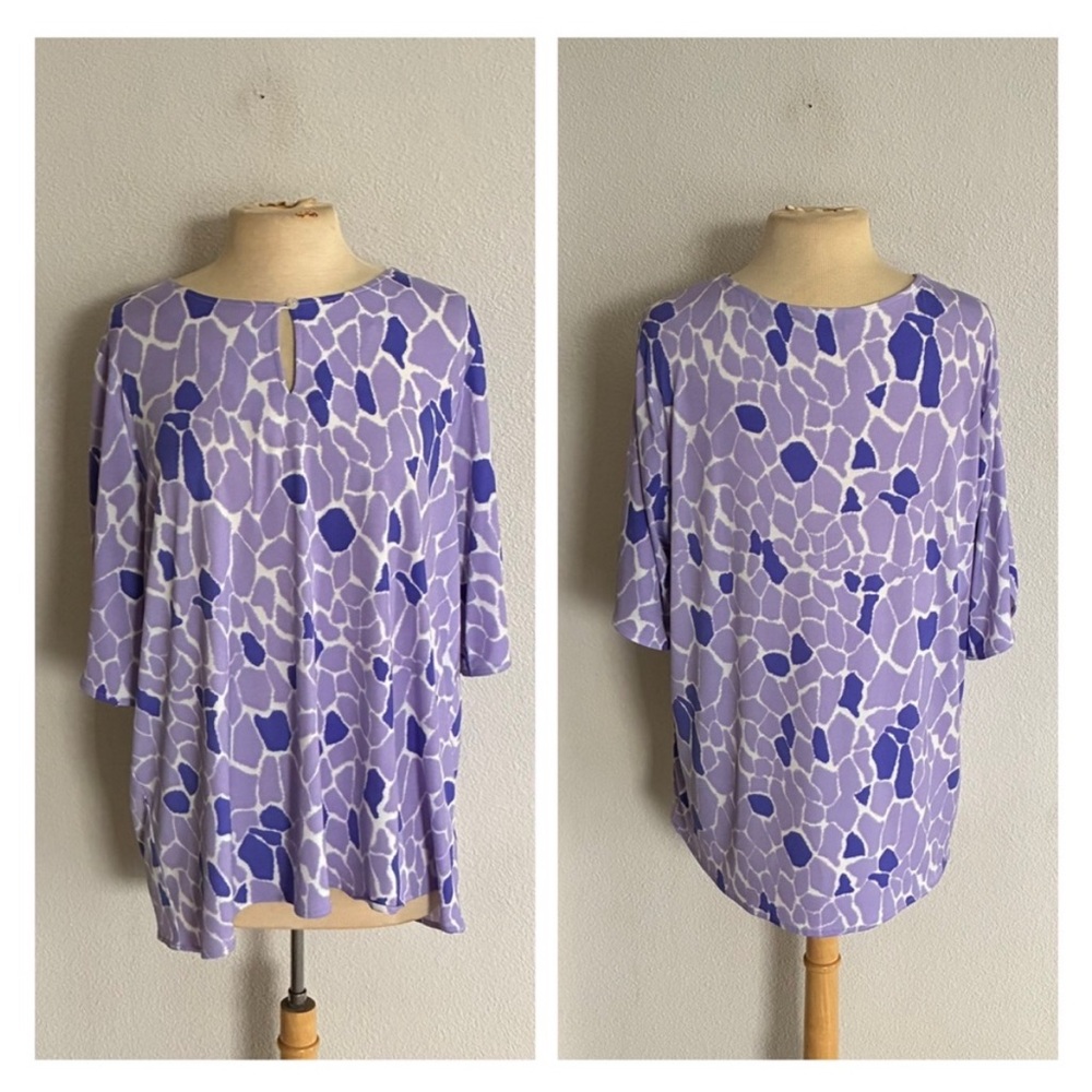 Investments purple blouse
